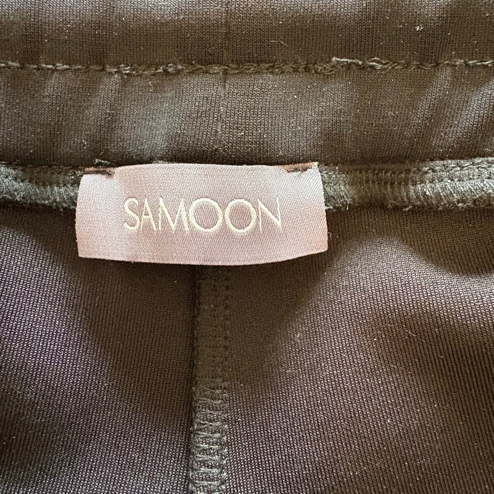 Samoon Elegant Black Trousers